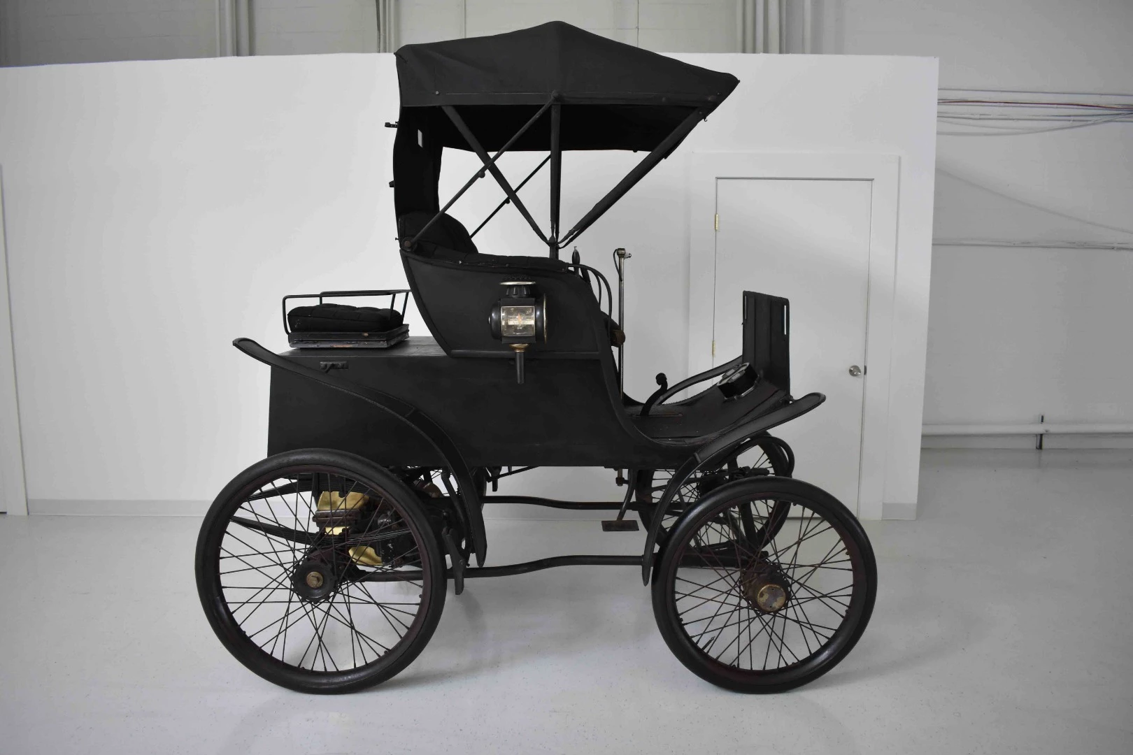 The original, unrestored, perfect-working-order 1898 Riker Electric