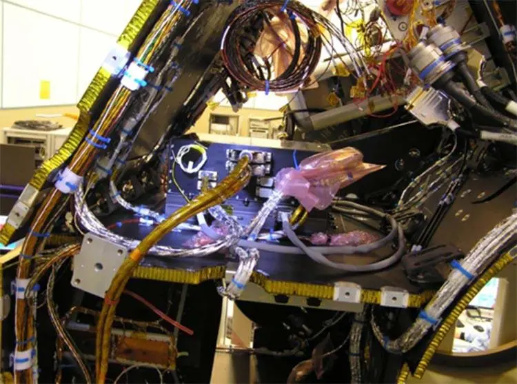The LPF Phasemeter mounted on the spacecraft (Image: Albert Einstein Institute)