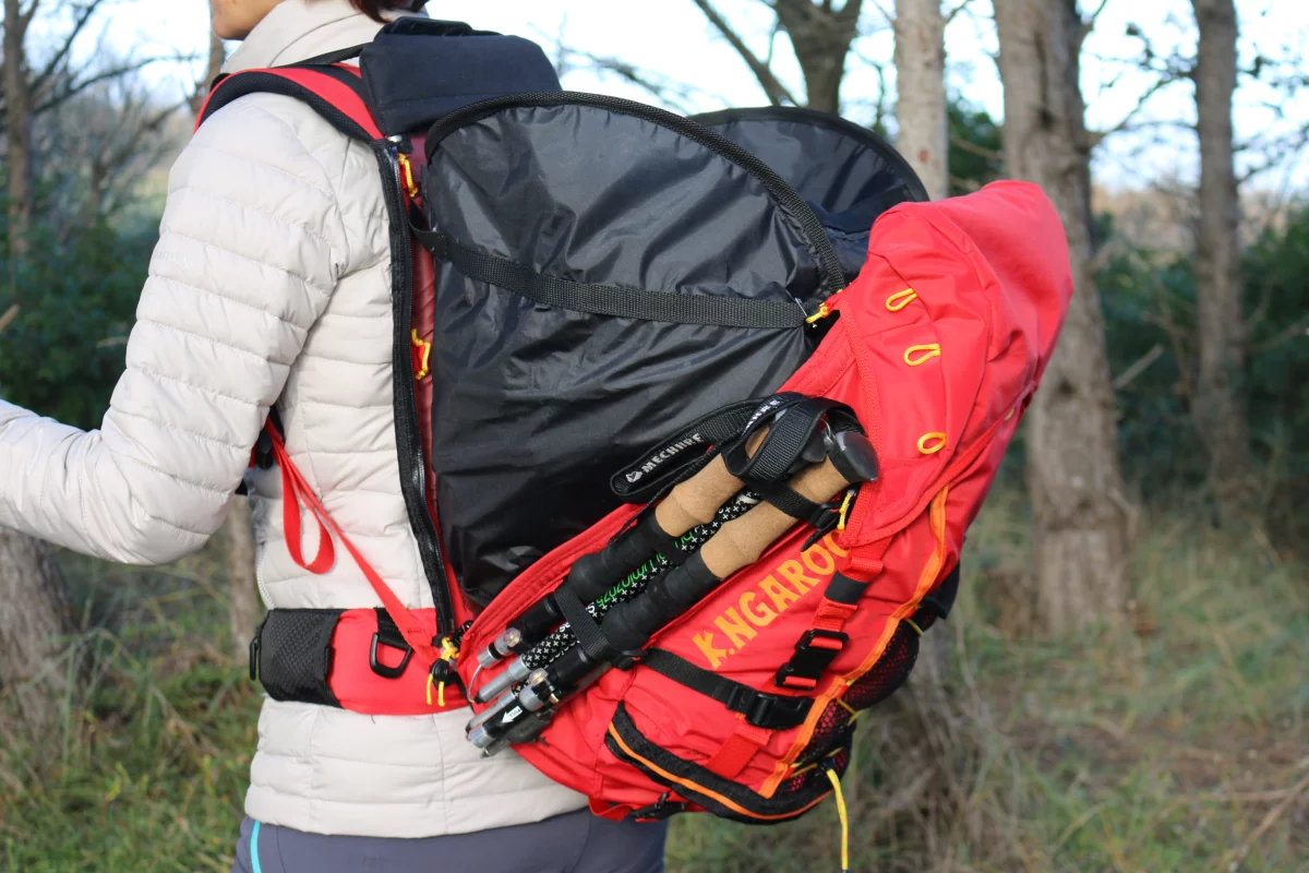 The Roo backpack is currently on Kickstarter