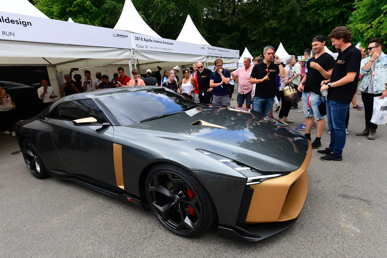 Nissan and Italdesign worked together for the first time to develop the GT-R50