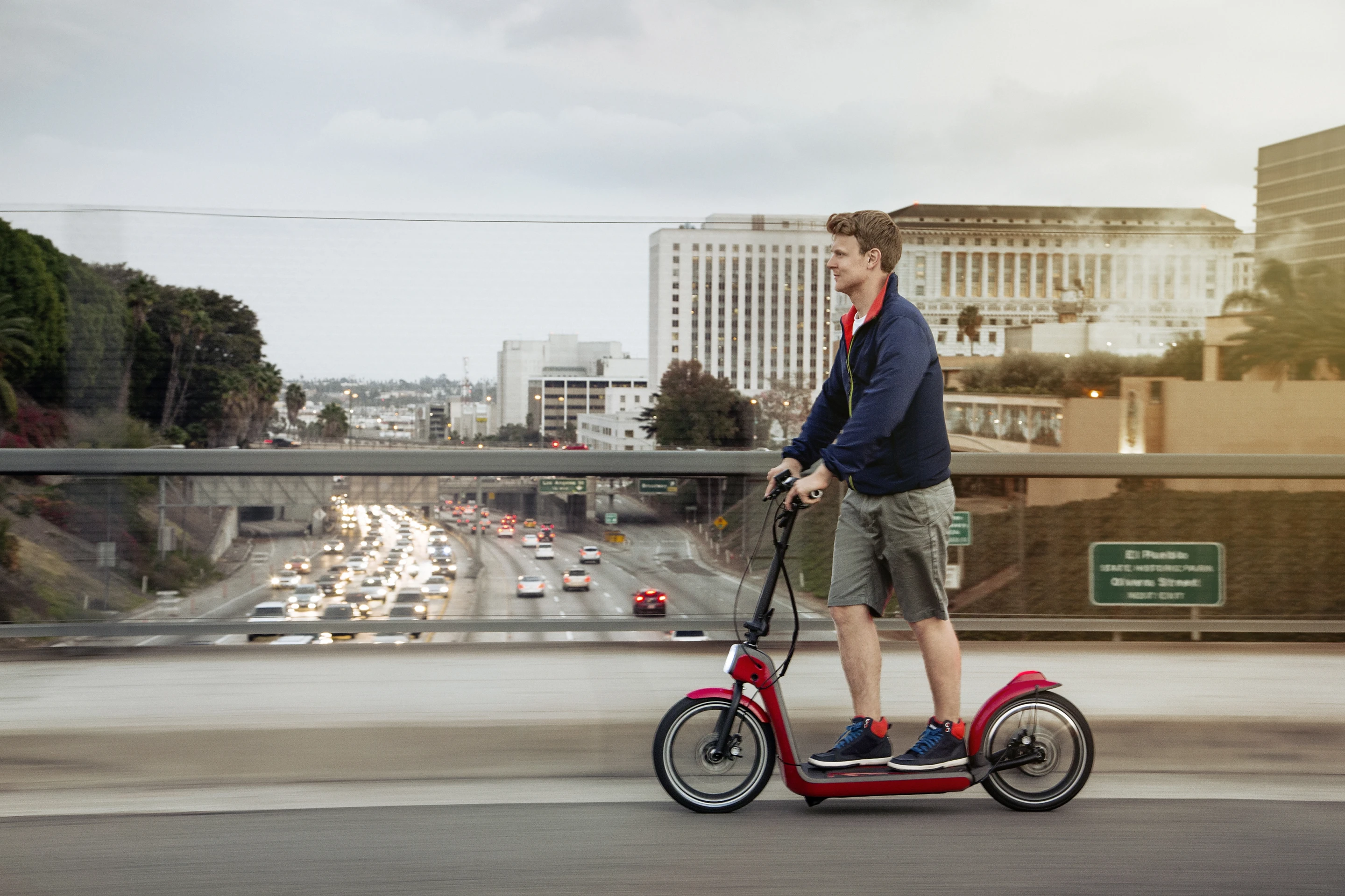 BMW says that the Mini CitySurfer concept would be compact enough when folded up to be carried on buses and trains or thrown in the back of the car