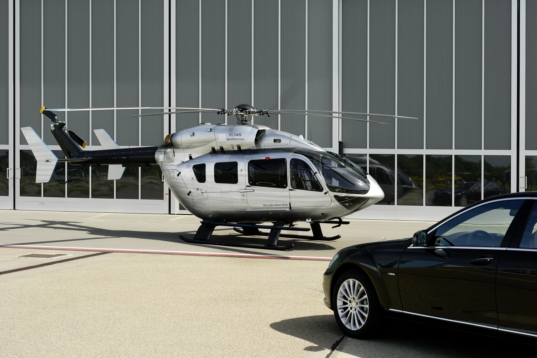 Eurocopter's EC145 Mercedes-Benz Style luxury helicopter