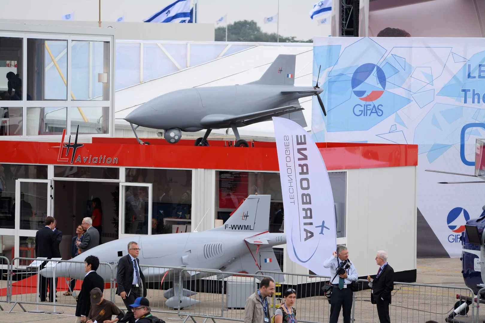 The LH-D tactical UAV from LH Aviation has OPV (Optionally Piloted Vehicle) capability