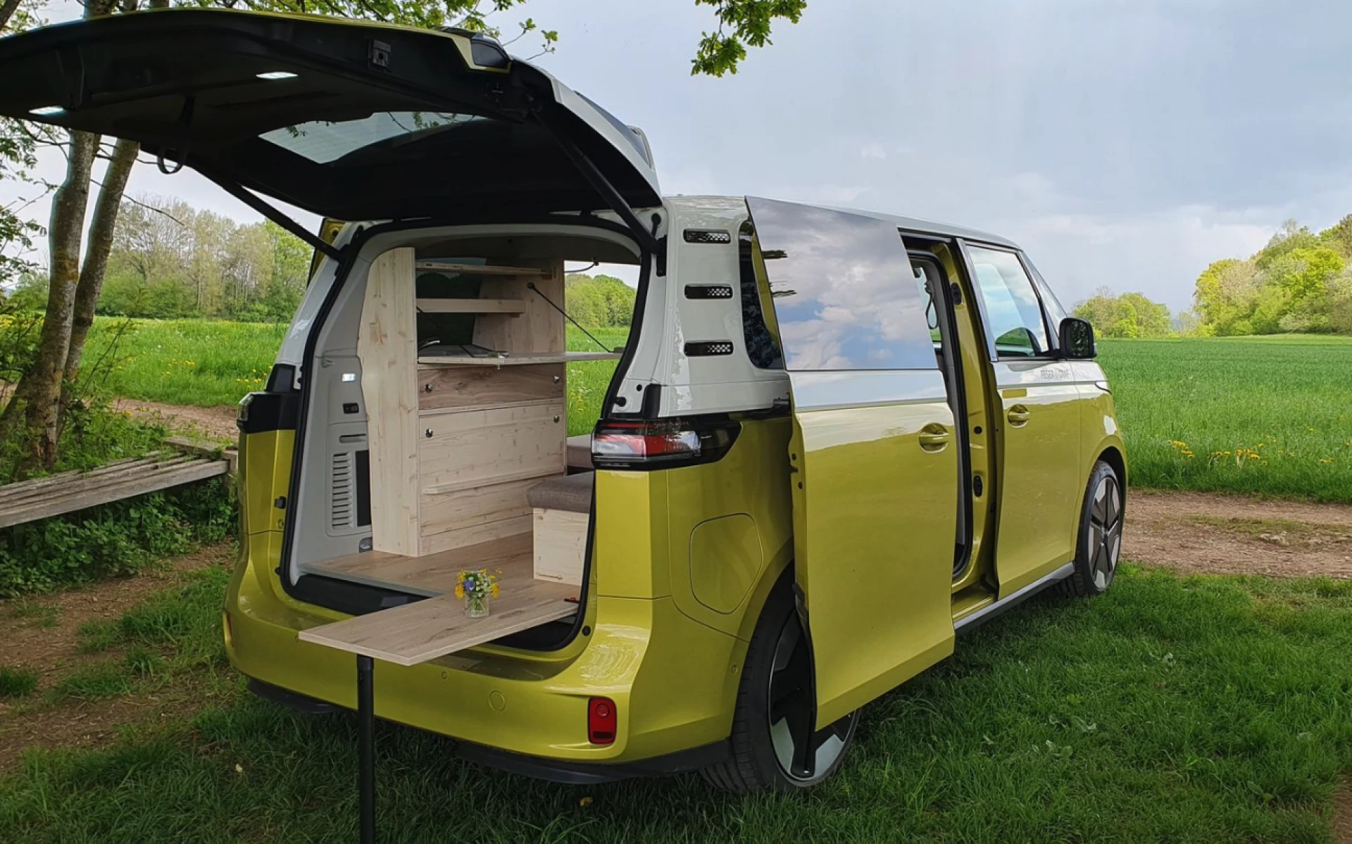 QUQUQ Campingbox für VW ID.Buzz, ID.Buzz Pro und ID.Buzz Cargo QUQUQ Campingbox für VW ID.Buzz, ID.Buzz Pro und ID.Buzz Cargo
