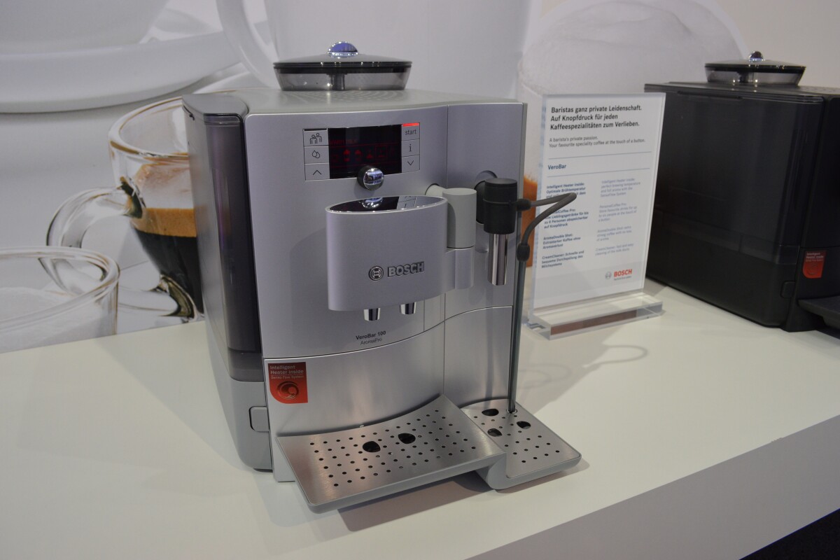 Bosch VeroBar AromaPro detects beans for best aroma