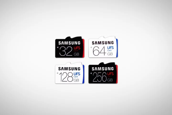 Samsung is the first brand to market with UFS cards