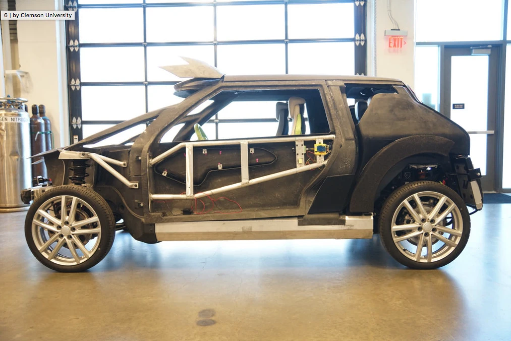 CU-ICAR students have based the Deep Orange 7 Mini on a modular architecture with front, middle and rear segments