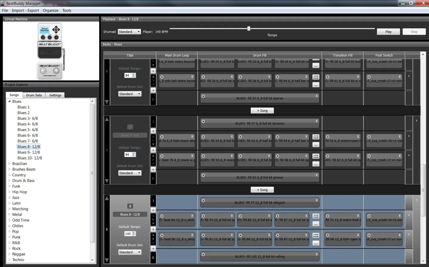 Though still in beta, the BeatBuddy Manager software is the place to go for tweaking and customization (Image: Paul Ridden/Gizmag)