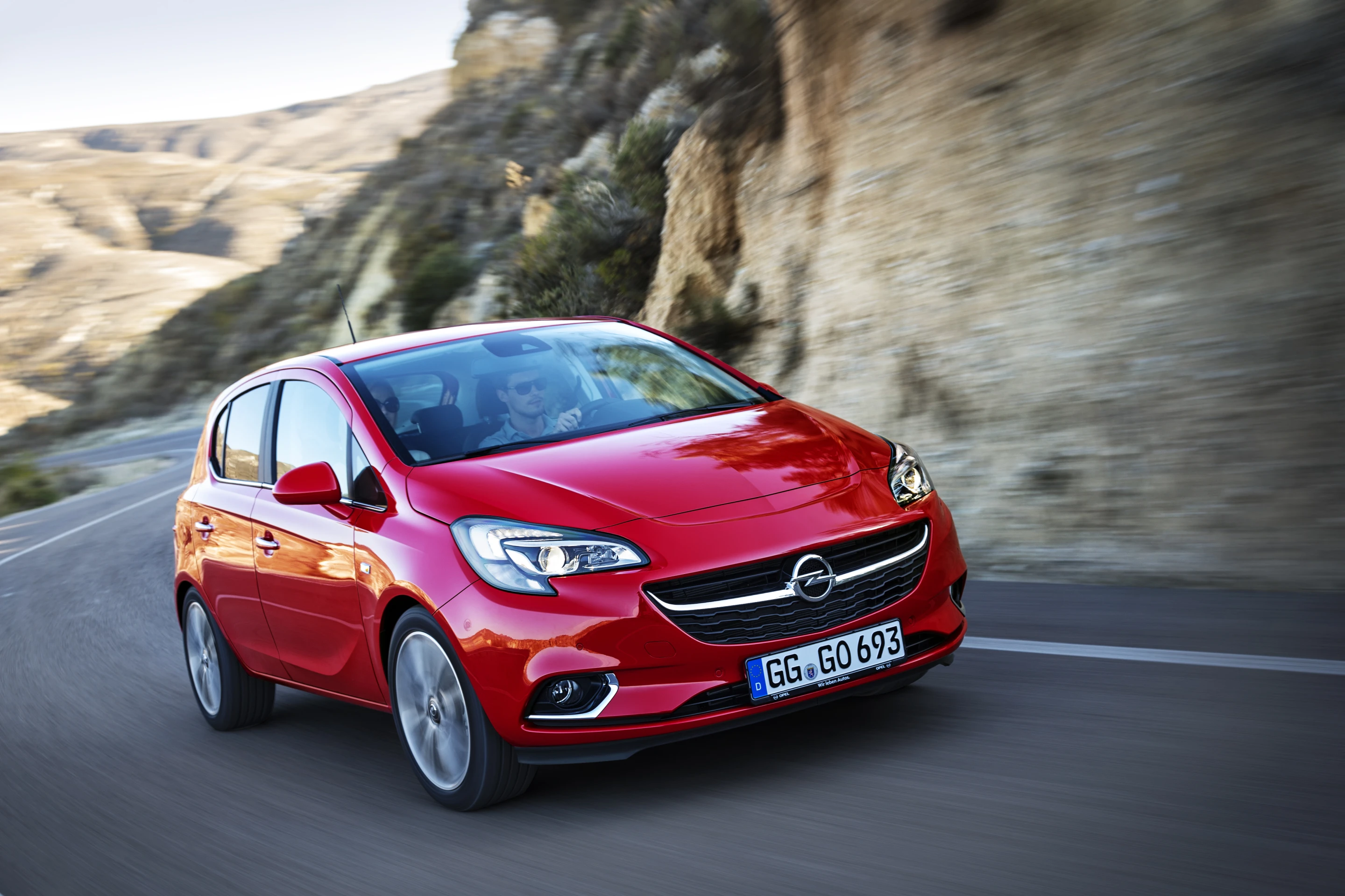 The Corsa has been designed to look "youthful"