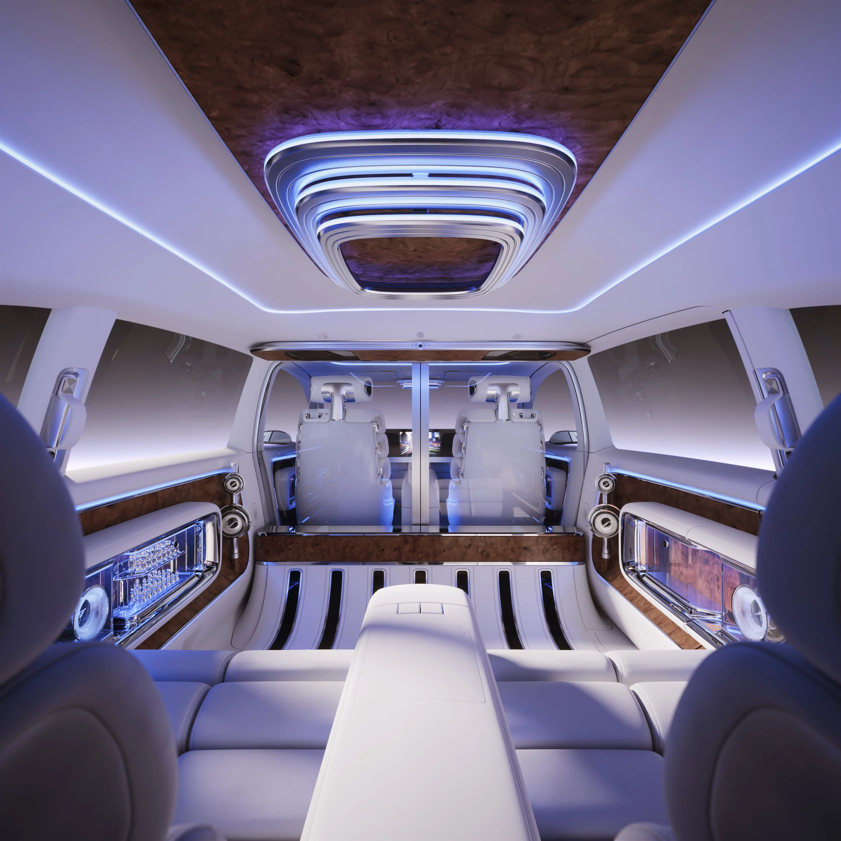 Mercedes-Benz Vision V rear cabin