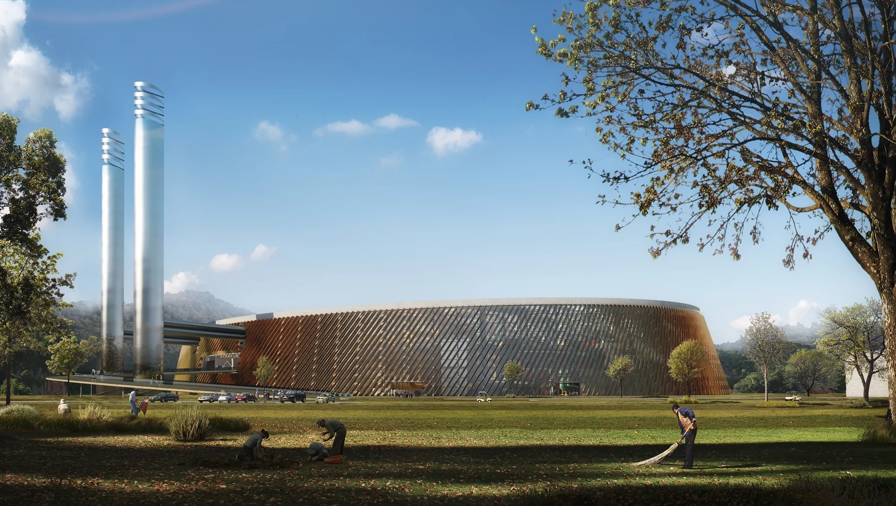 The Shenzhen East Waste-to-Energy Plant is scheduled to start operating in 2020