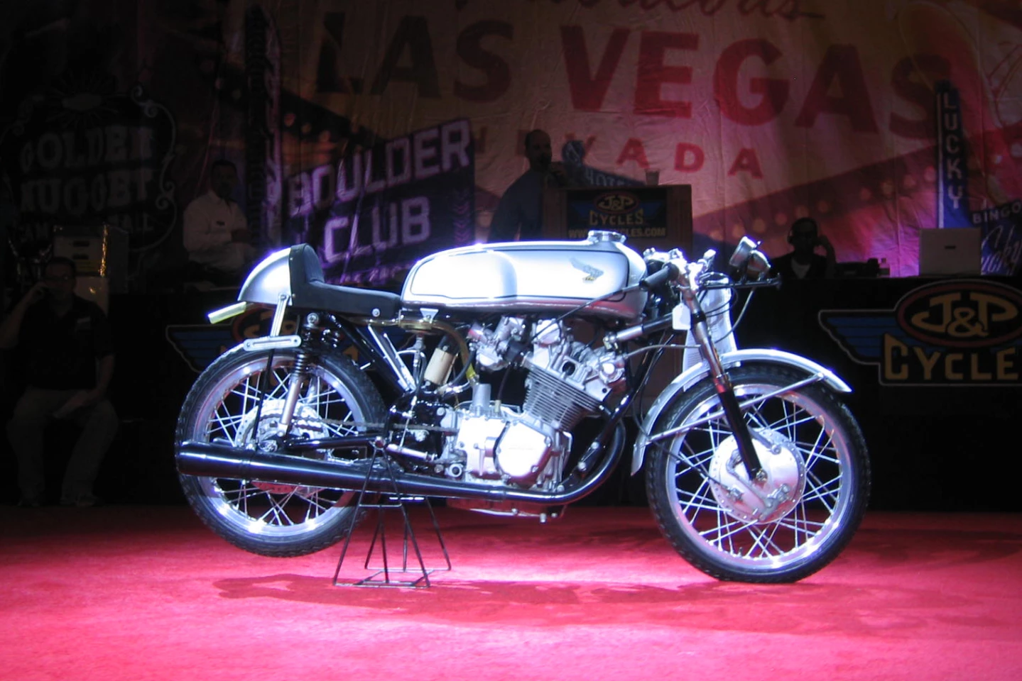 This Honda CR72 Production racer was sold after the Mid-America (now Mecum) January Las Vegas auction in 2008 for $190,800.