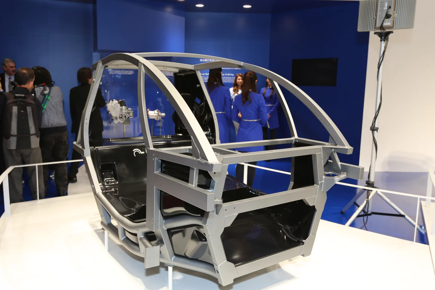 The space frame of Yamaha's Motiv.e
