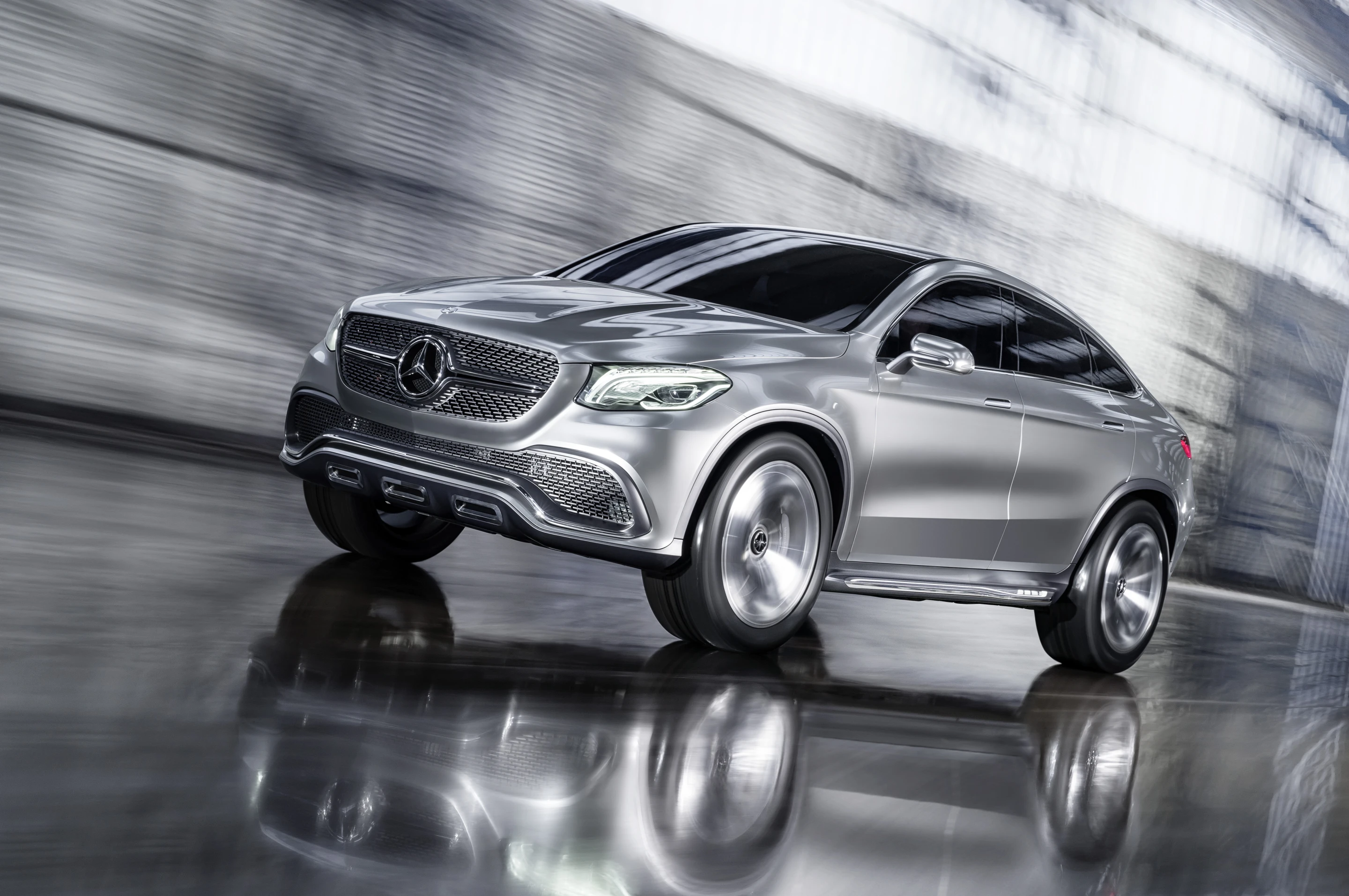 The Concept Coupé SUV hints at an expansion of Mercedes' SUV range