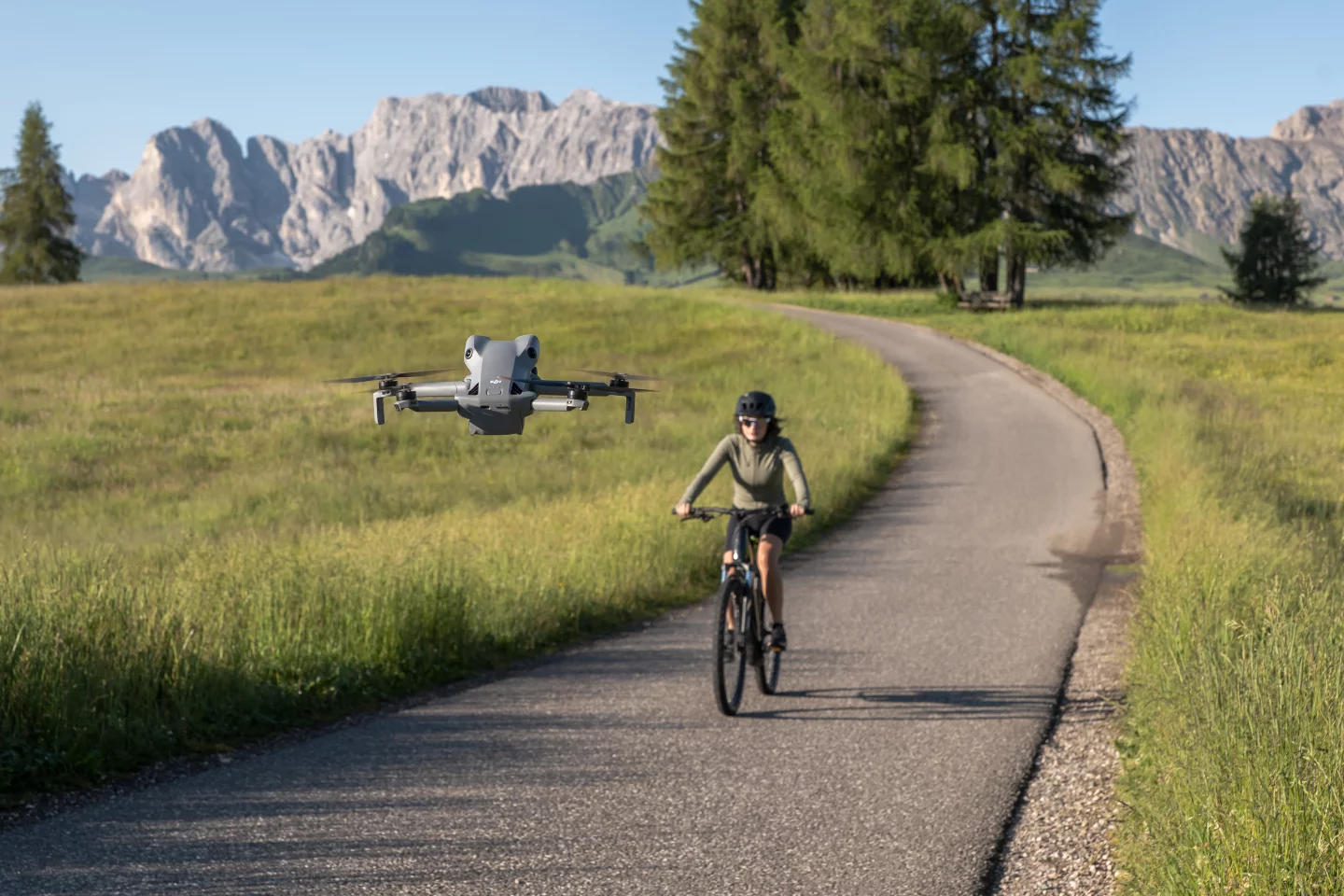 DJI's ActiveTrack 360° keeps the Mini 5 Pro on task, even in fast-moving sports scenarios