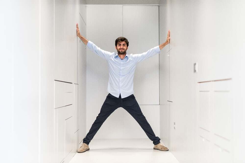 aVoid's furniture is hidden in its walls