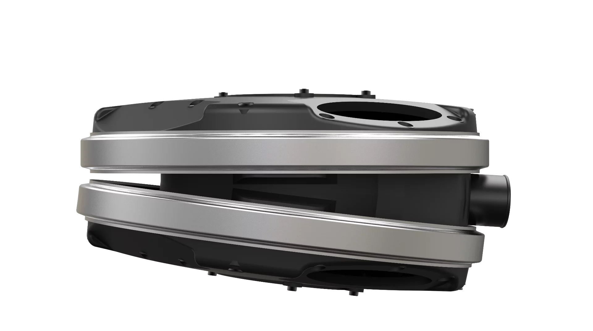 Alter Ego's Drum Charger: dual membrane design is thicker, and thus harder to mount