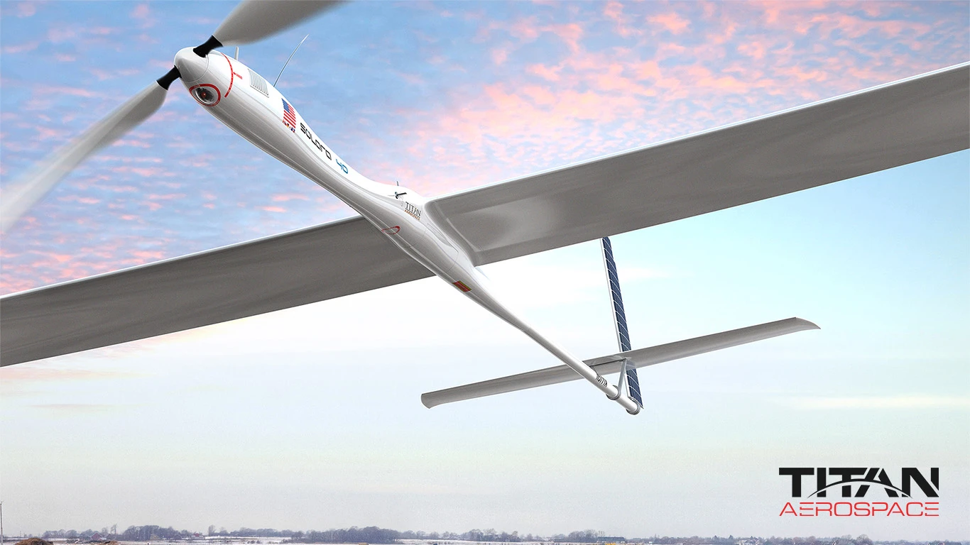 The aircraft would begin its mission by taking off from the ground, then climbing to its cruising altitude using its own battery power