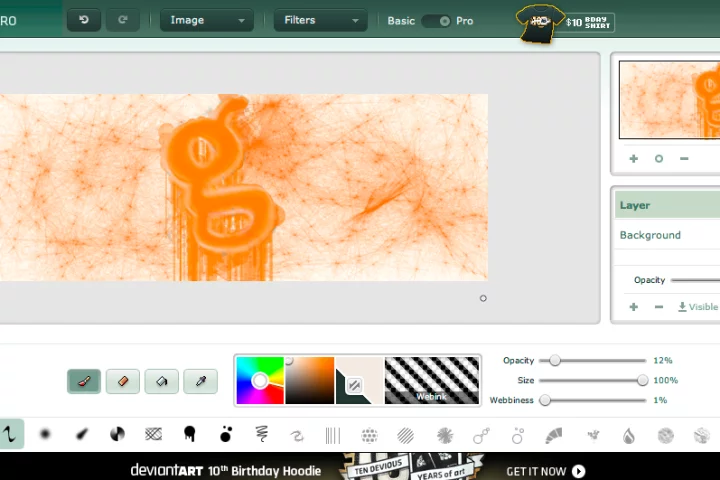 Unleash the artist within with deviantART Muro