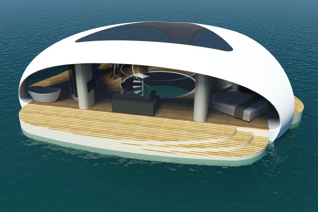 The SeaScape floating villa, by BMT Asia Pacific