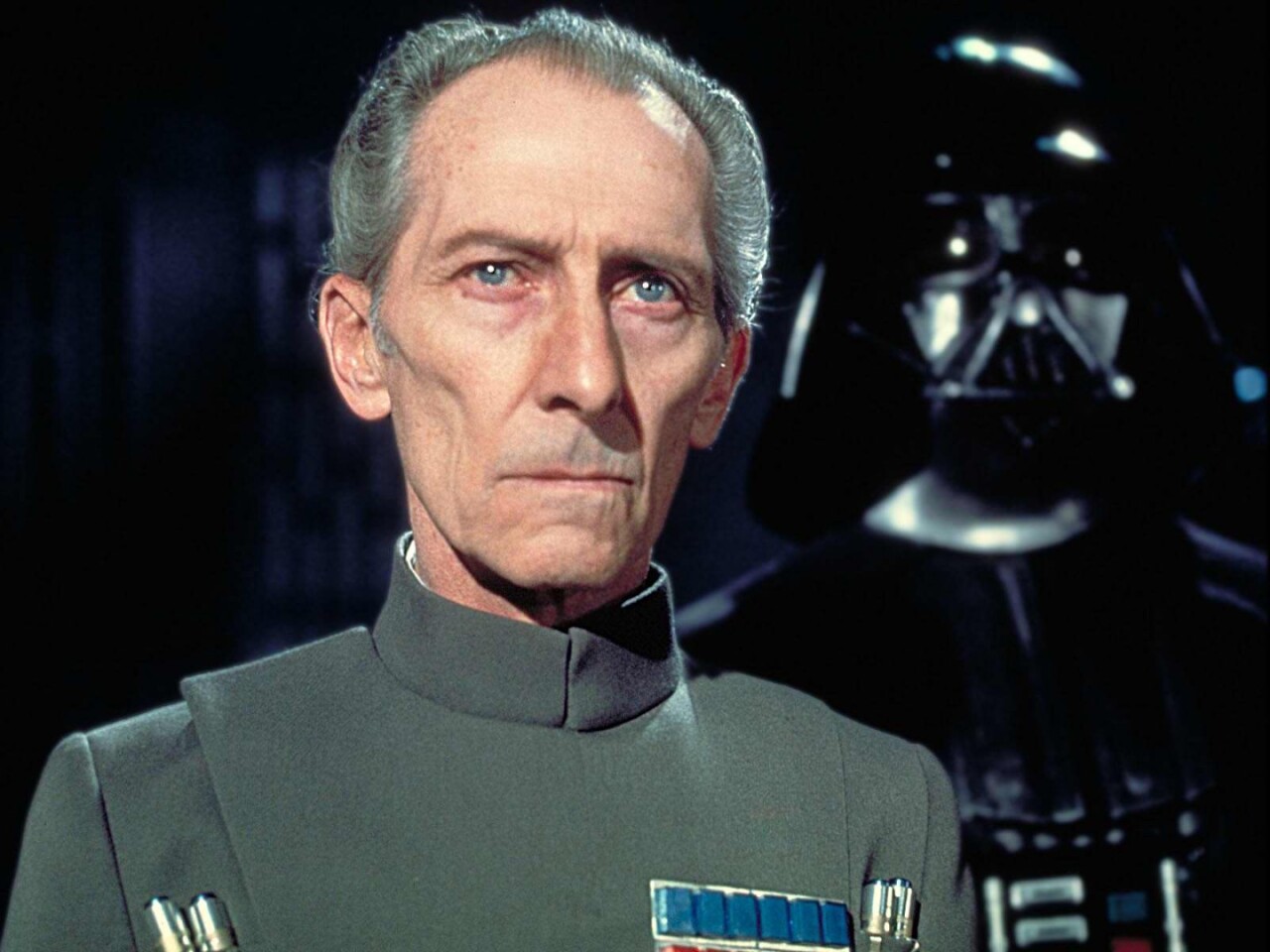 Peter Cushing in the original 1977 Star Wars