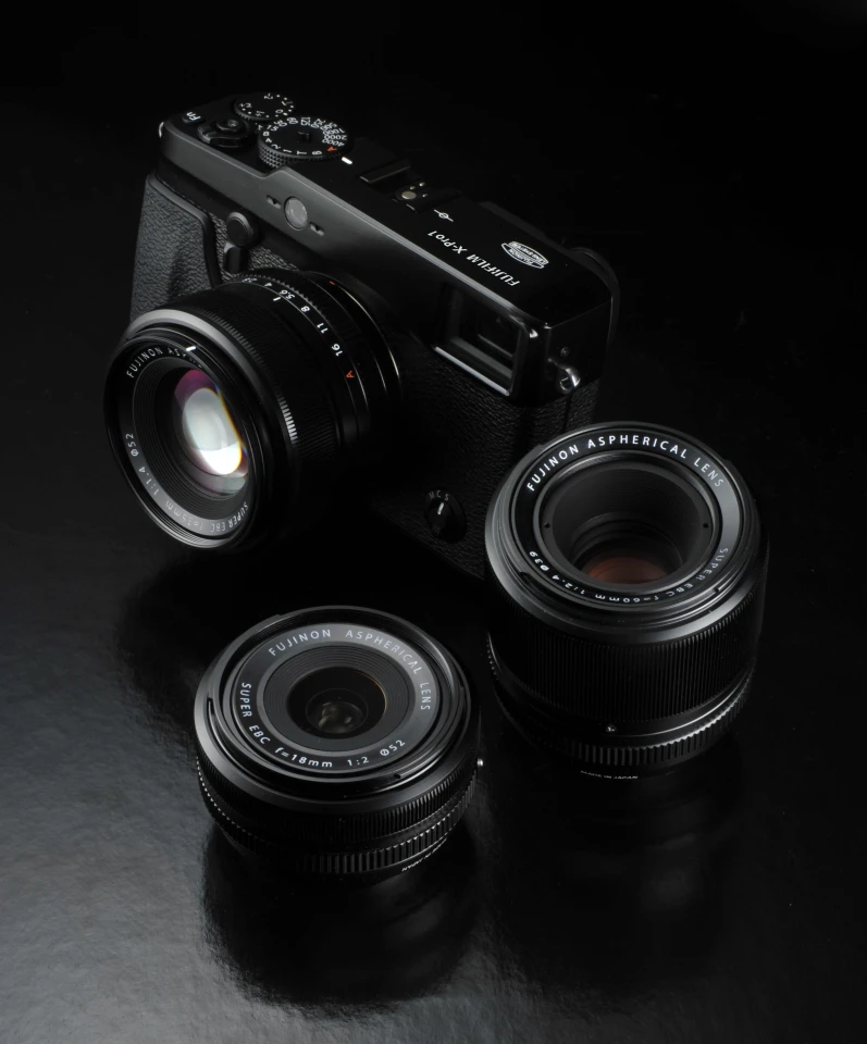 The X-Pro1 camera and lenses