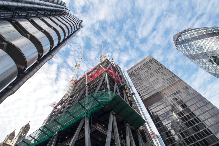 At 736 ft (224 m), the Leadenhall Building is one of the tallest buildings in London