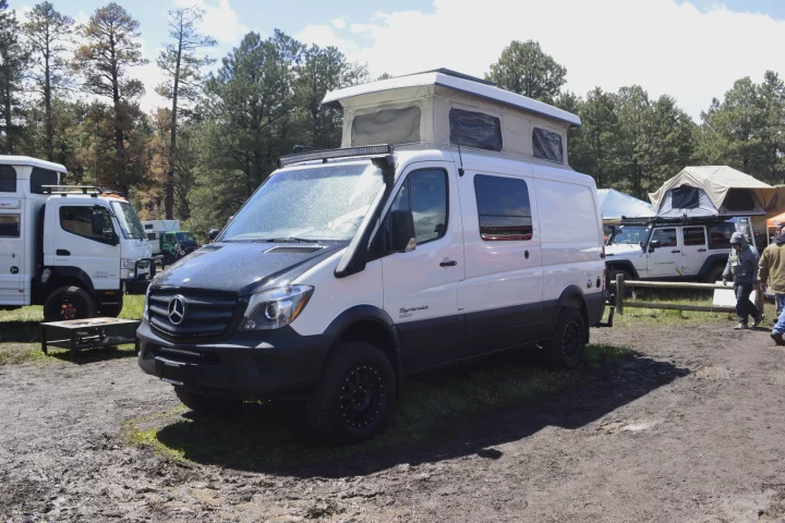 The Sportsmobile Sprinter 4x4 at Overland Expo West 2015