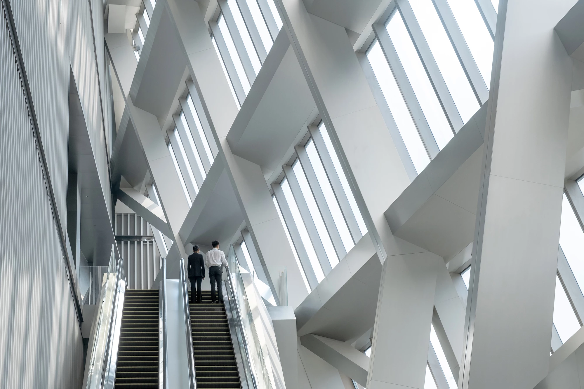 Hanking Center's cavernous interior measures almost 1.8 million sq ft (166,866 sq m), which is spread over 65 floors