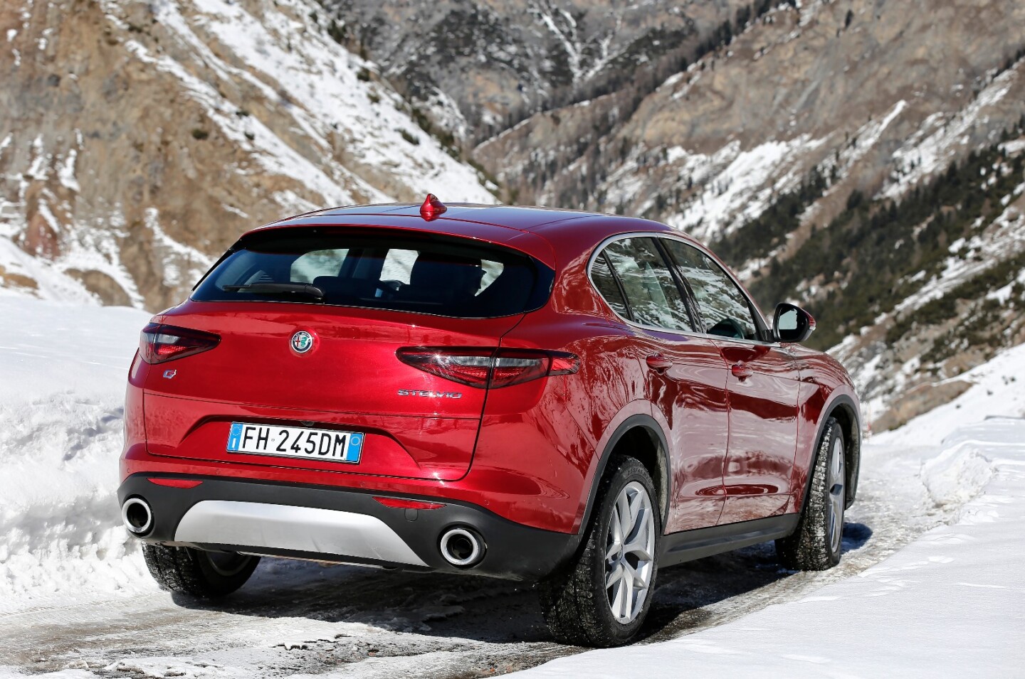 Alfa Romeo says the Stelvio is an SUV for keen drivers