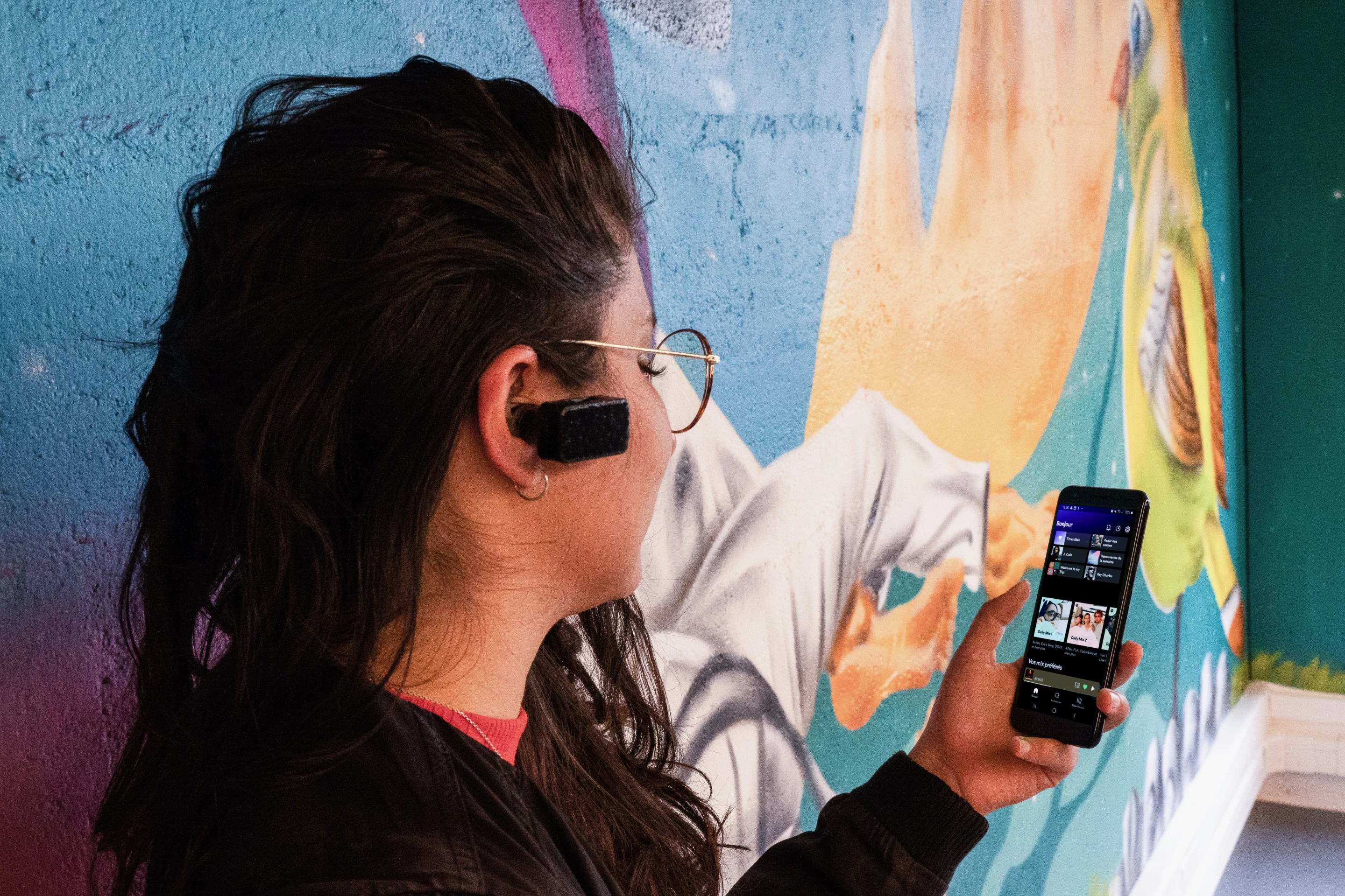 Wisear's Perceive earbuds convert electric signals produced by facial movements into mobile device commands