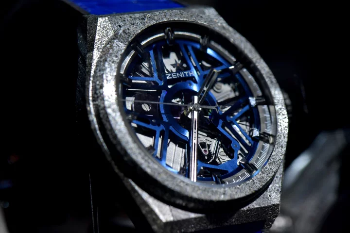 The Zenith Defy Lab replaces the spring escapement with a silicon oscillator