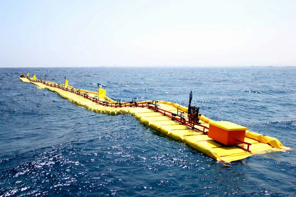 Earlier prototype testing in the open sea