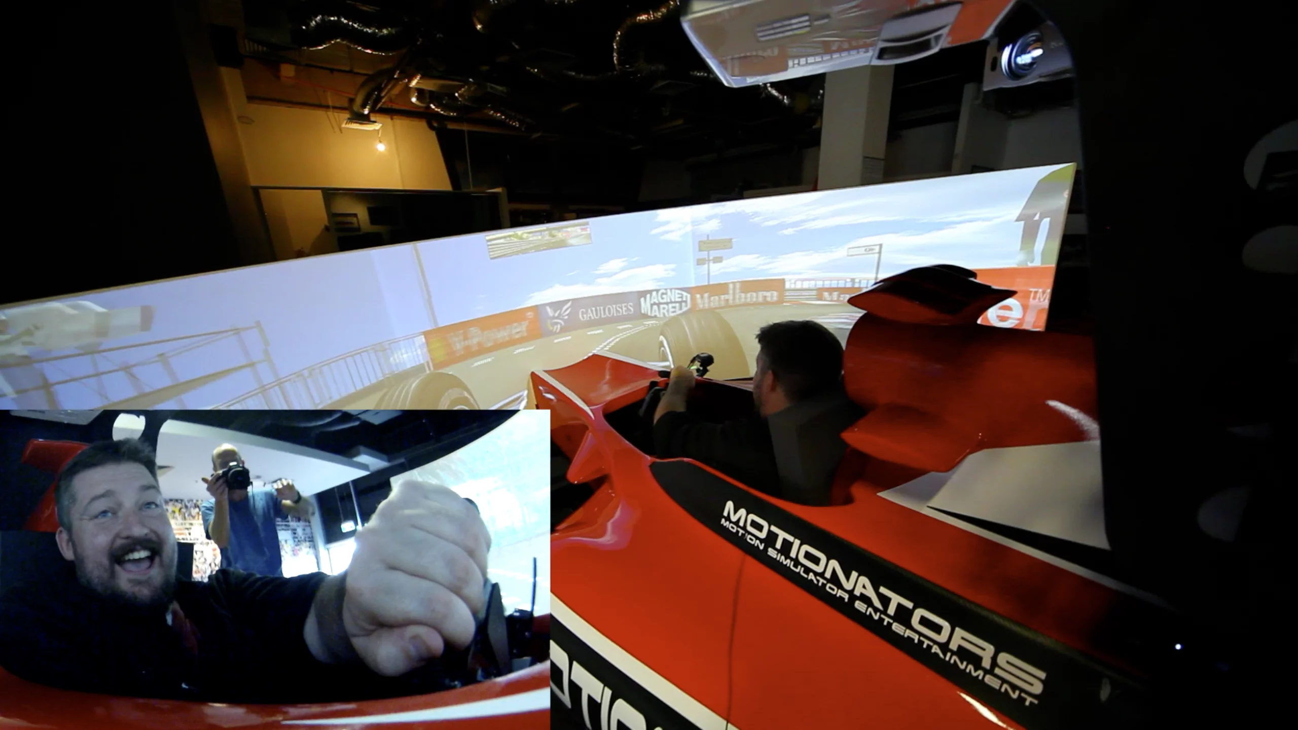 Gizmag feature writer Loz Blain headed for the wall at Monaco