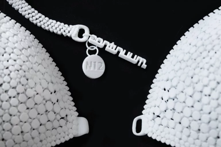 World's first 3D printed bikini by Continuum Fashion and Shapeways is available for purchase (Photo: Ariel Efron/Shapeways)