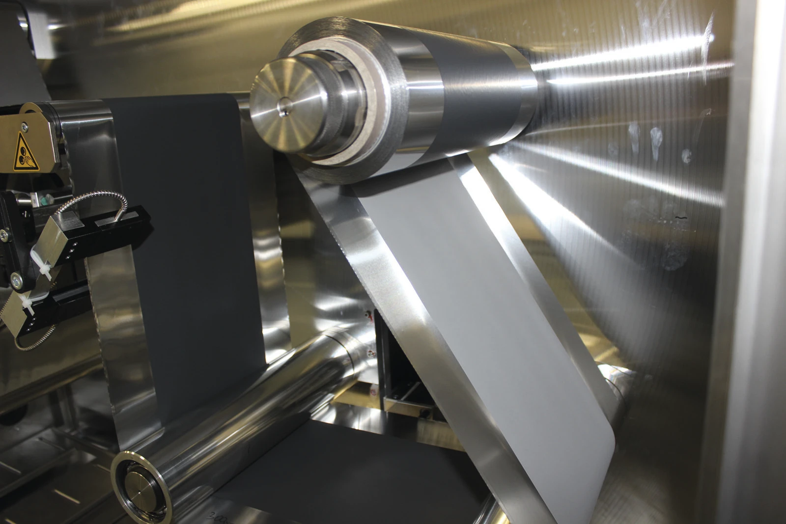 Production of the bipolar electrode on a pilot scale