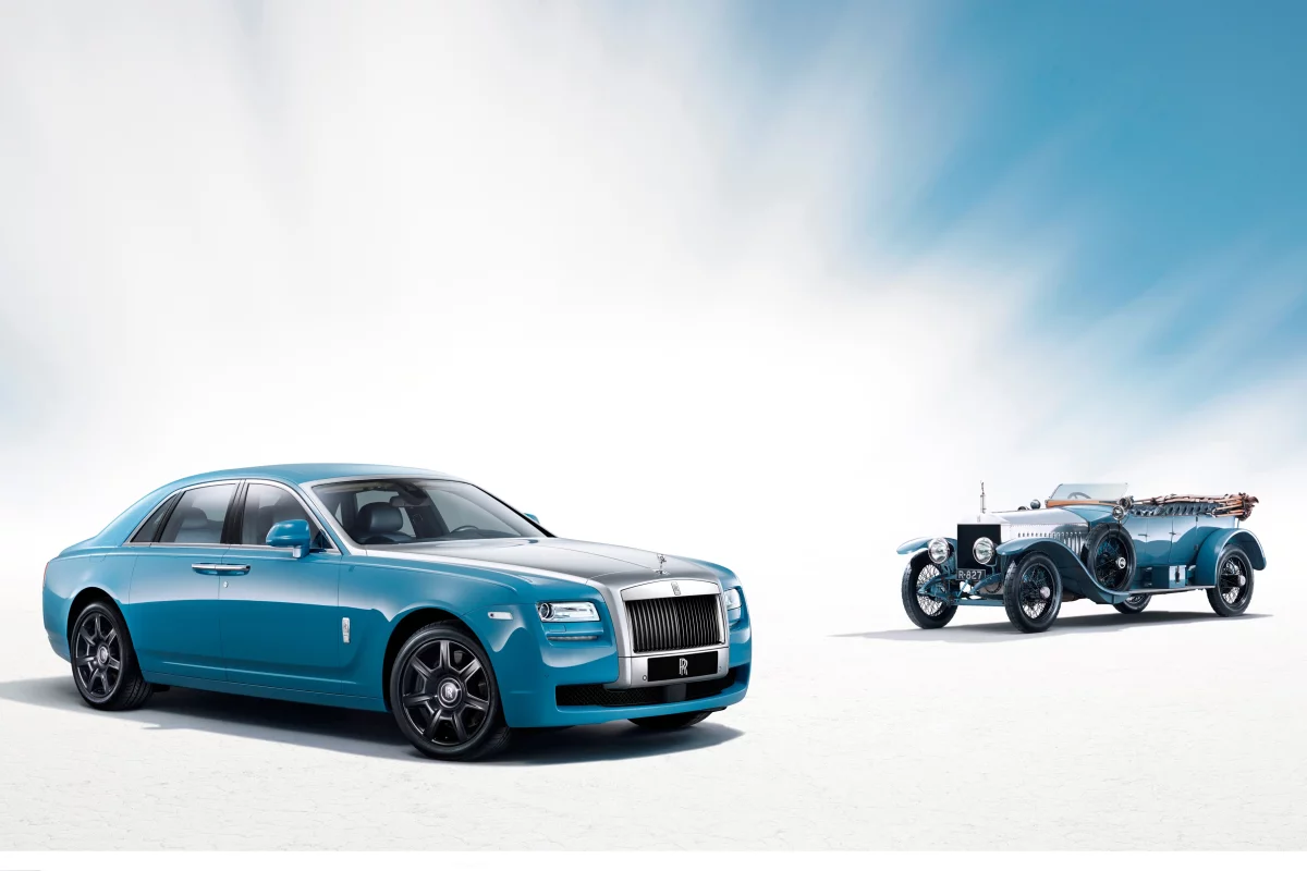 The Rolls-Royce Alpine Trial Centenary Collection Ghost will appear with one of the original 1913 Silver Ghosts