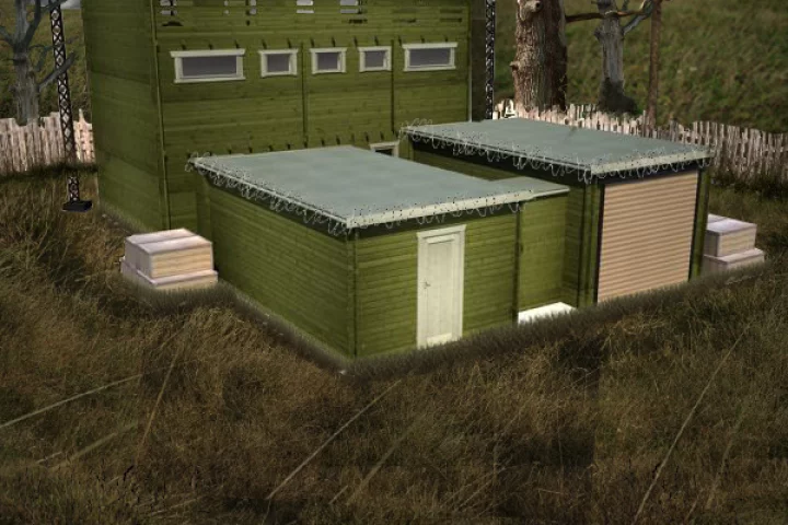 The Zombie Fortification Cabin (ZFC-1), by British company Tiger Log Cabins (Image: Tiger Log Cabins)
