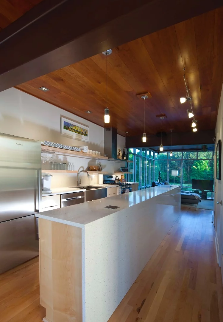 The main kitchen