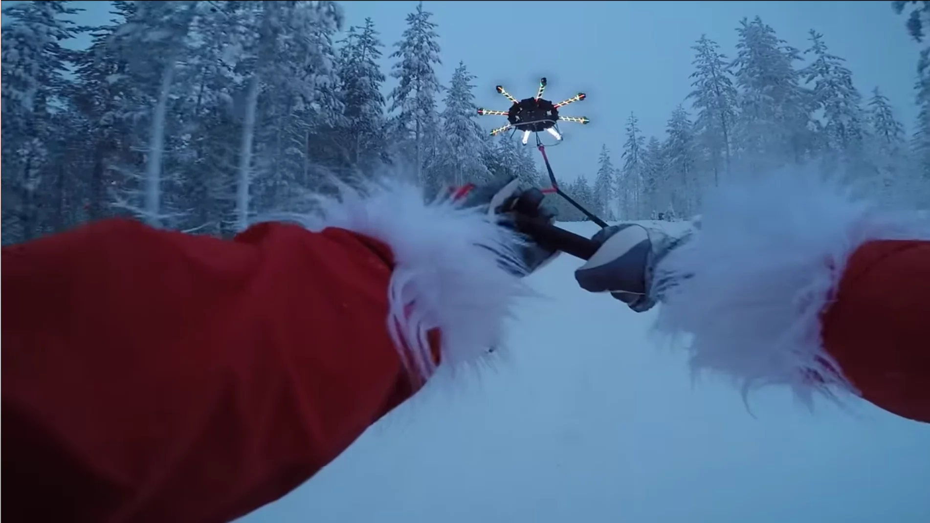 The drone apparently took almost a year to develop