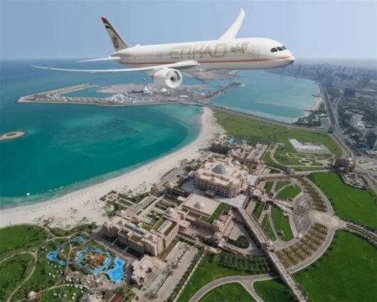 A 787-9 Dreamliner depicted in Etihad Airways' liveryPhoto: Boeing