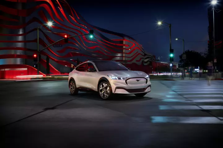 The new Ford Mustang Mach-E will be officially launched next year