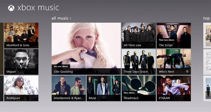 Microsoft hopes Xbox Music will offer a more cohesive experience, when compared to using multiple services like Spotify and iTunes