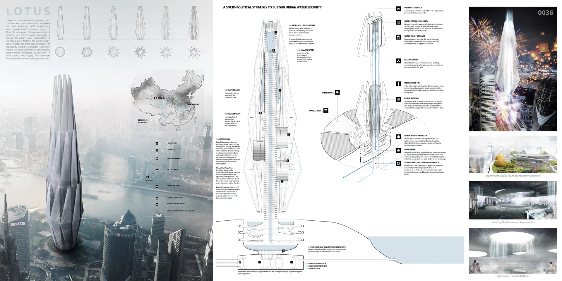 Honorable Mention - Lotus by Christopher Pin and Timothy Lai