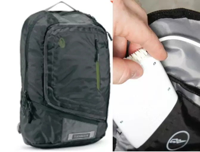 The Power Q is a backpack with laptop pocket and Joey power unit