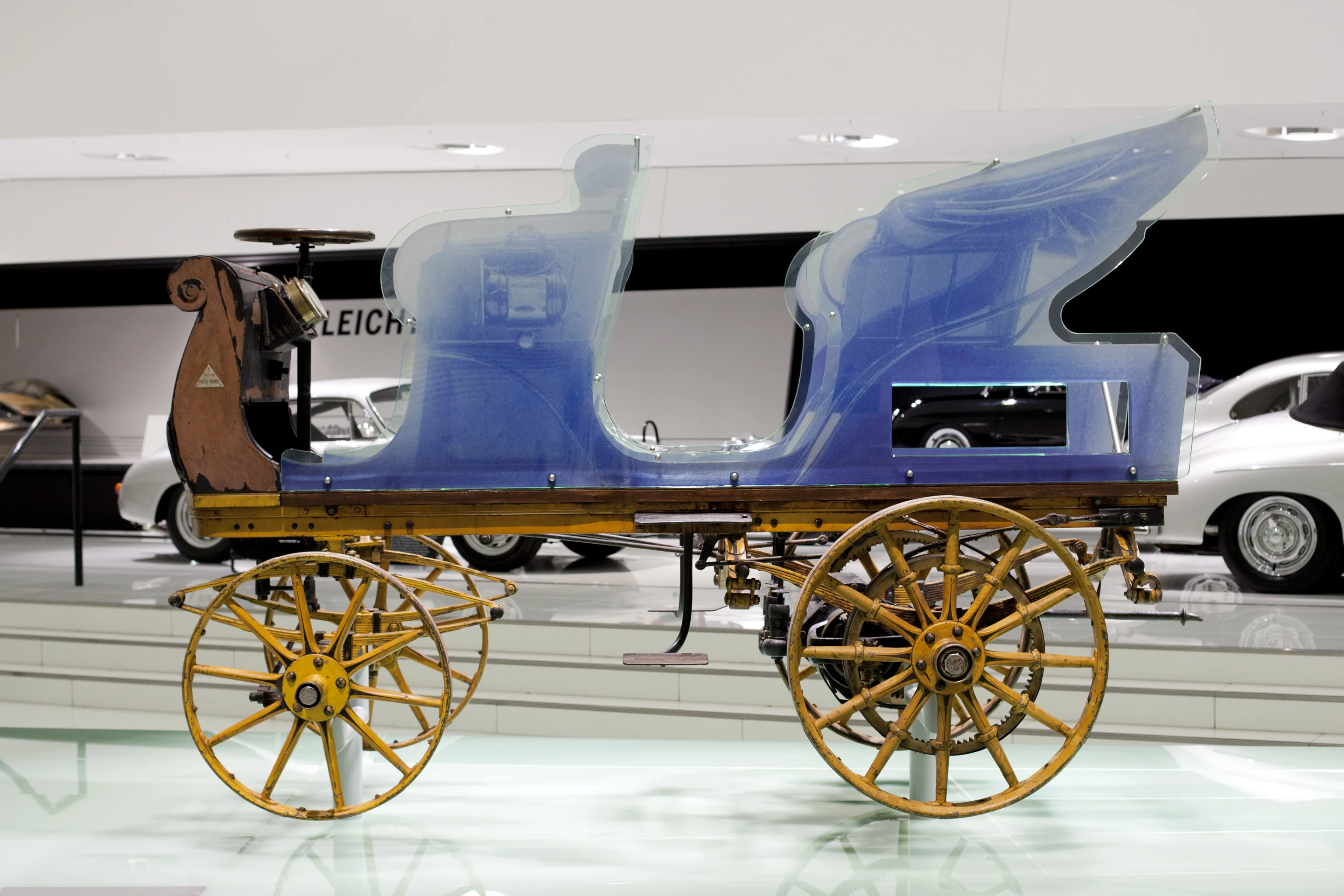 The P1 was given a plastic body to show how it once looked