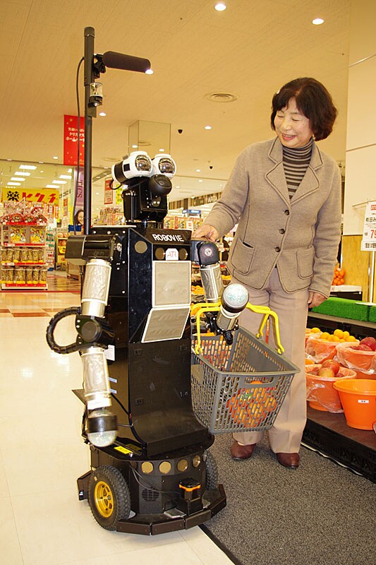 Robovie Ii The Personal Robotic Shopper