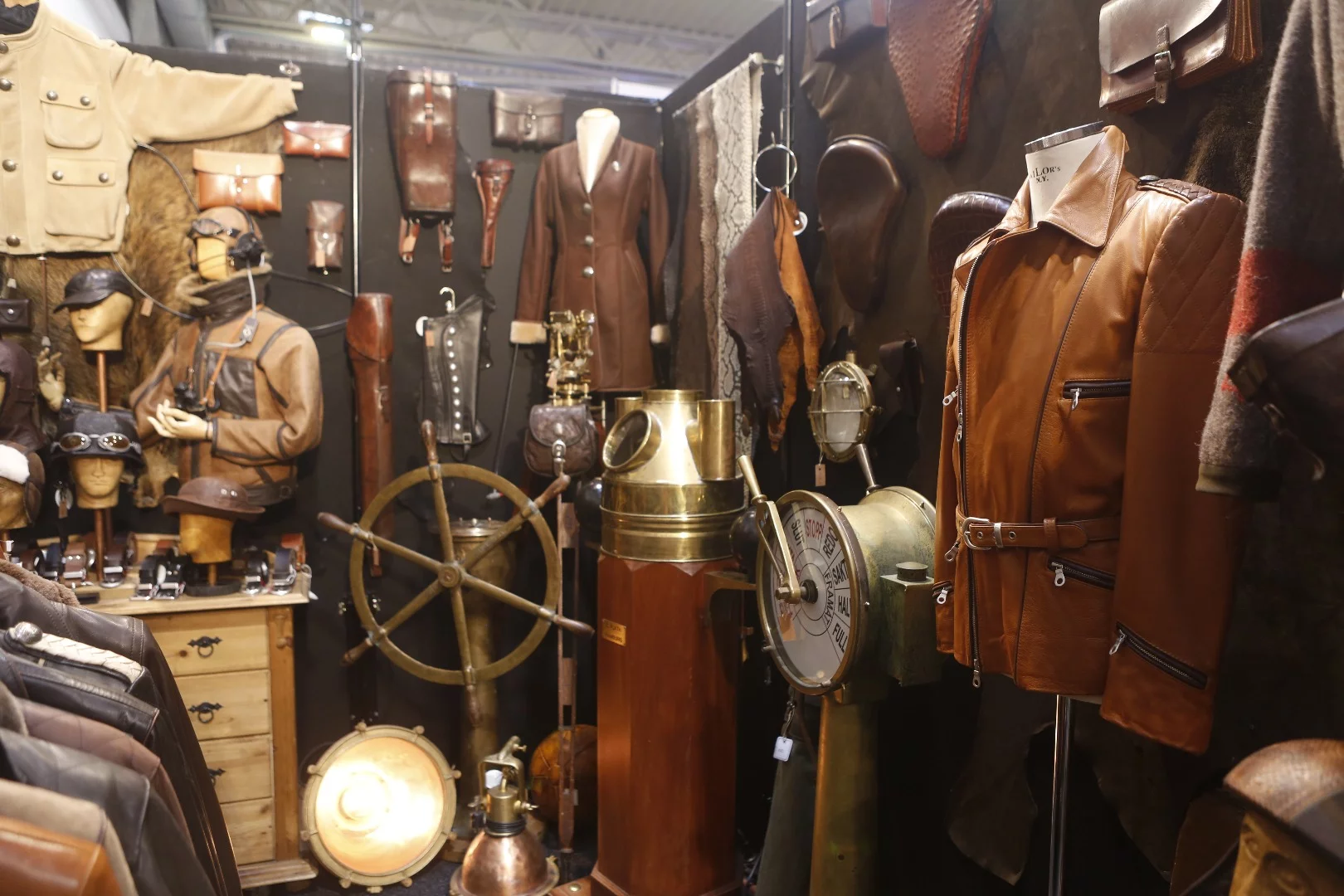 More German leather wear