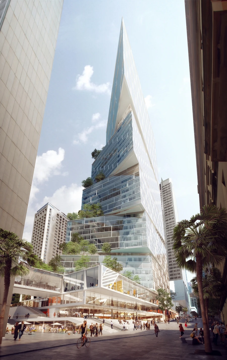 Quay Quarter Tower will be split into five different sections