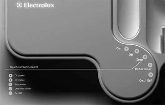 Close up of the Bifoliate touch sensitive interface